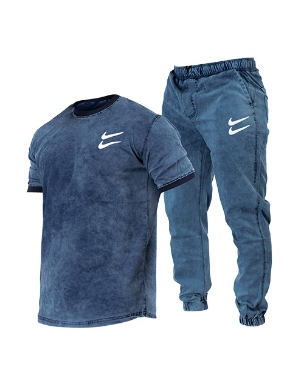 ست تیشرت و شلوار اسپرت لی Nike مدل 39005